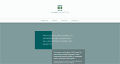 Desktop Screenshot of manzanitacapital.com
